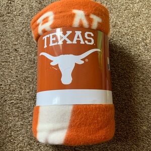 Brand New Texas Longhorns Blanket 50X60 Fleece Throw Blanket Design